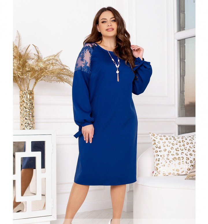 Buy Dress №2335-blue, 66-68, Minova