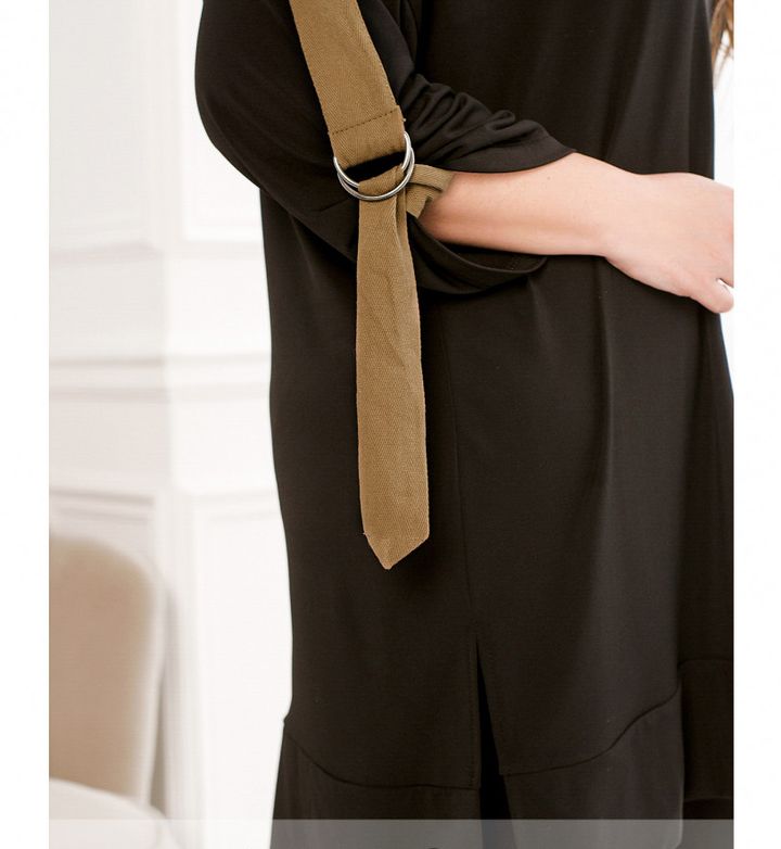 Buy Women's suit No. 185-black-beige, 62-64, Minova