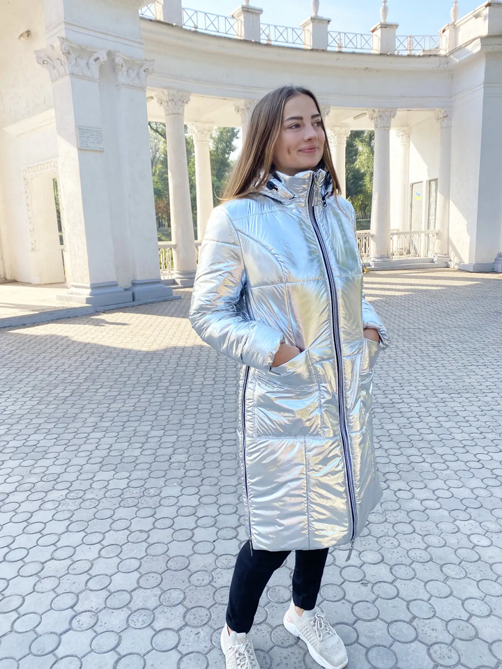 Buy Winter jacket 3 in 1 silver, 3XL, Gray