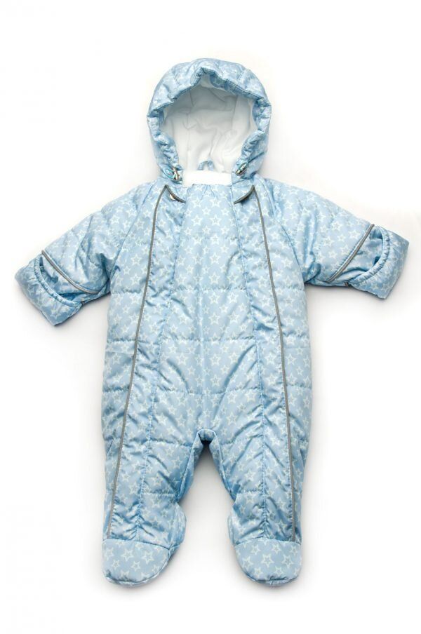 Buy Winter overalls for newborns. blue, size 56