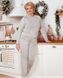 Women's home suit, art. 2092B, light grey, 50-52, Minova