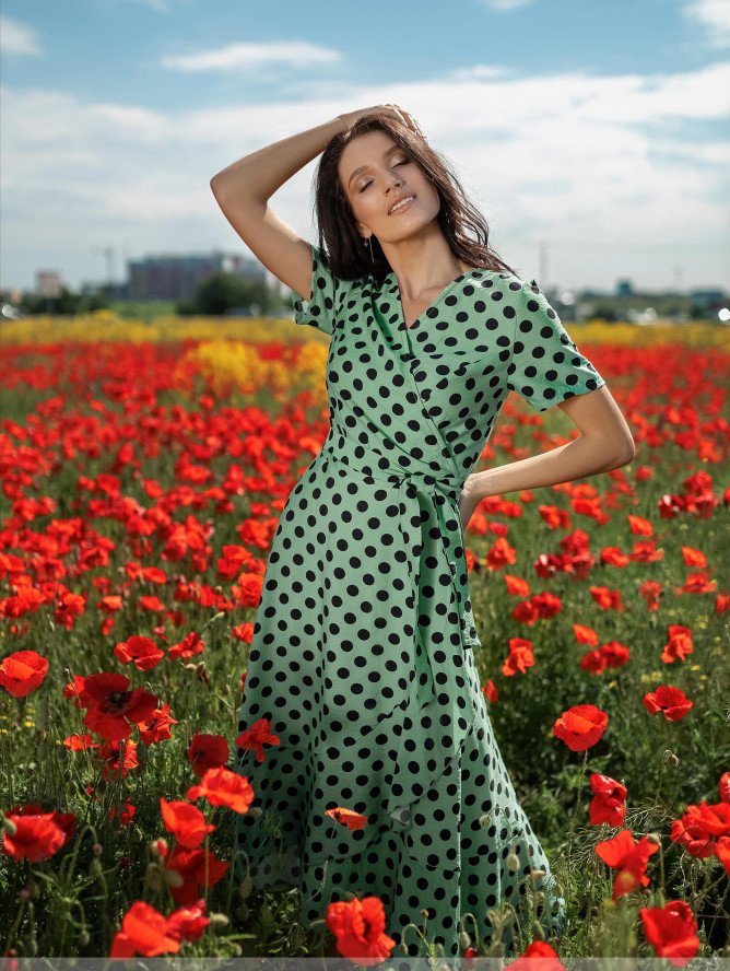 Buy Dress №3173Н-Mint, 42-46, Minova