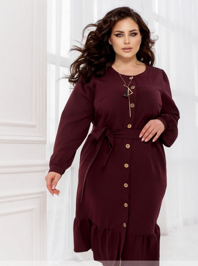 Buy Dress №2392-Bordeaux, 66-68, Minova