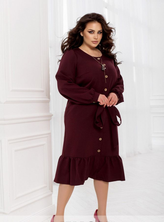 Buy Dress №2392-Bordeaux, 66-68, Minova