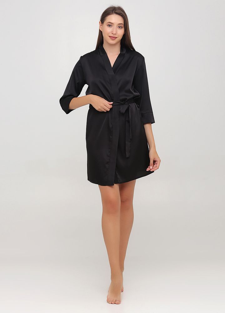 Buy Women's dressing gown Black 44, F50066, Fleri