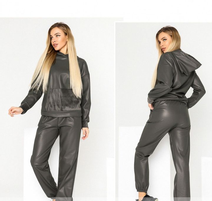 Buy Sports Suit №2196-Grey, 48, Minova