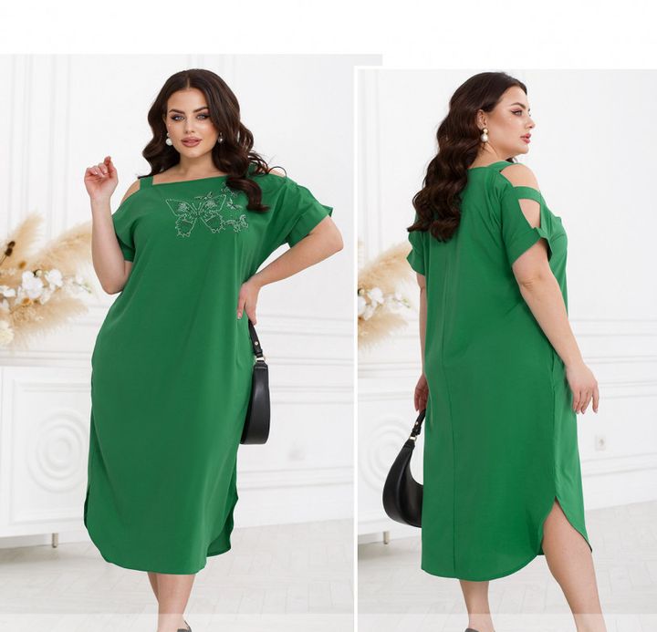 Купить Платье №2383-Зелений, 66-68, Minova