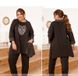 Women's suit 1070-black, 52-54, Minova
