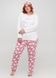Women's pajamas, Pink 60, 10 254 438, Trikomir