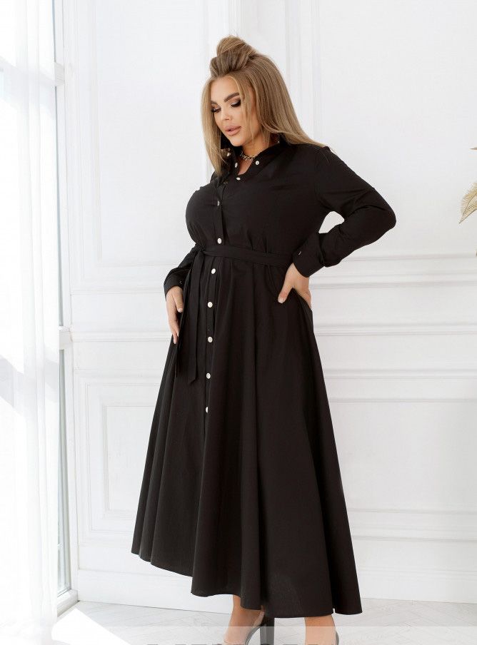 Buy Dress №8650-Black, 60, Minova