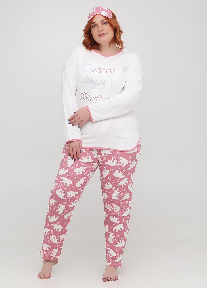 Buy Women's pajamas, Pink 62, 10 254 438, Trikomir