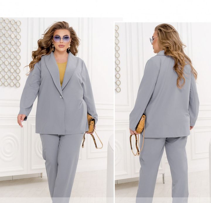 Buy Suit №2438-Grey, 66-68, Minova