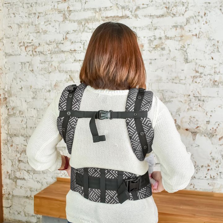 Купити Ерго рюкзак з народження Adapt сірий Geometry (0-48 міс)