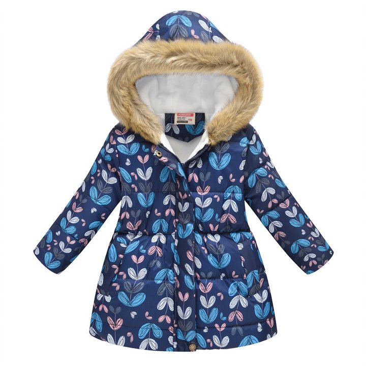 Купити Куртка для дівчинки демісезонна Twig, p.140, Синій, 56464, Jomake