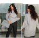 Sweater №7862-Grey, 50-58, Minova