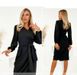 Women's dress No. 1087-black, 42, Minova
