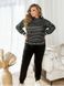 Women's sweater №221-Black, 50-52, Minova