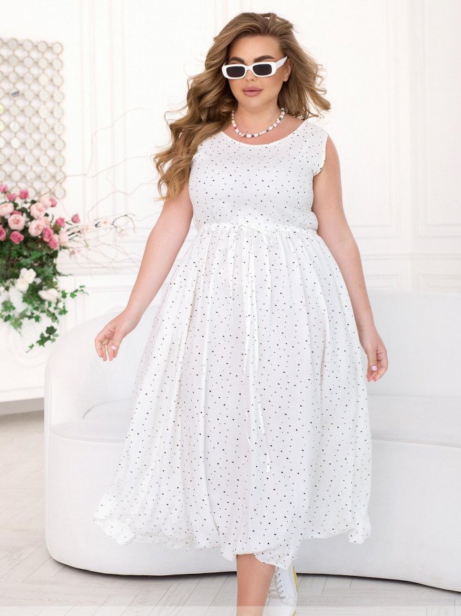 Купить Платье №3170B-Кремовый, 54-56, Minova