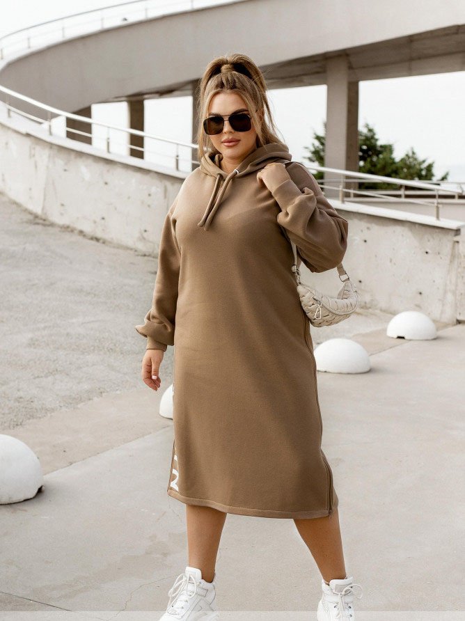 Buy Women's dress №2401-beige, 66-68-70, Minova