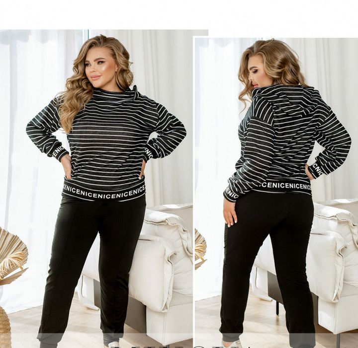 Buy Women's sweater No. 221-Black, 62-64, Minova