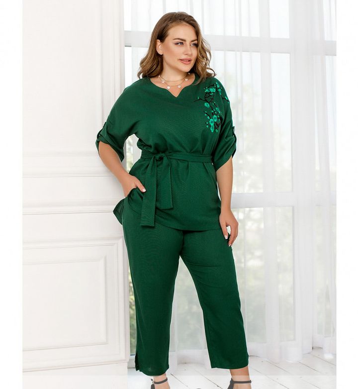 Buy Women's suit No. 1035-green, 58-60 Minova