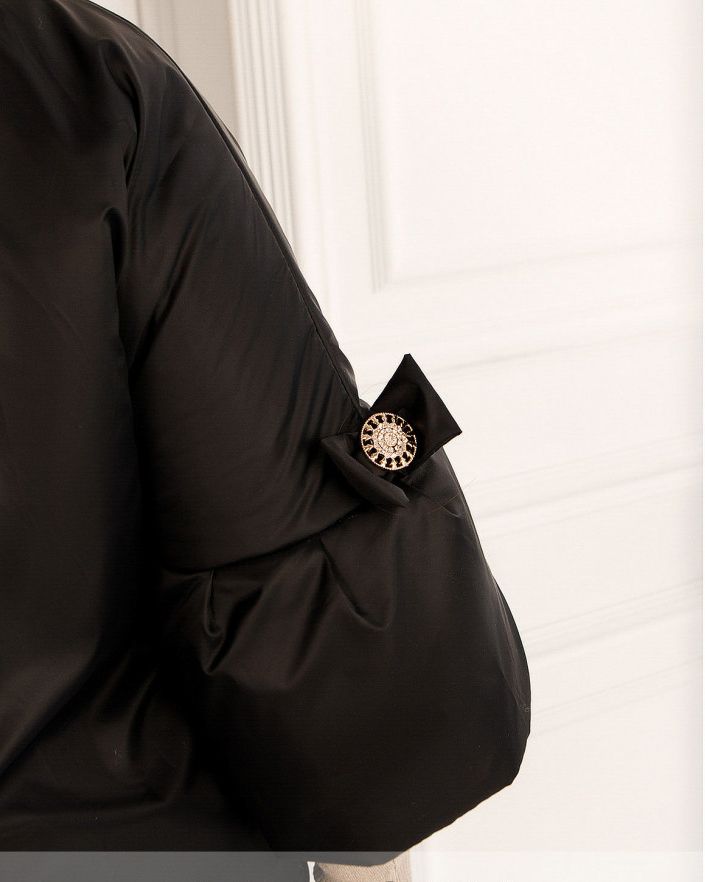Купить Куртка женская стеганая №564-черный, 64, Minova