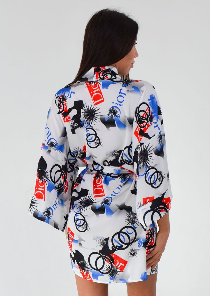 Buy Women's bathrobe №1523/008, L, Roksana