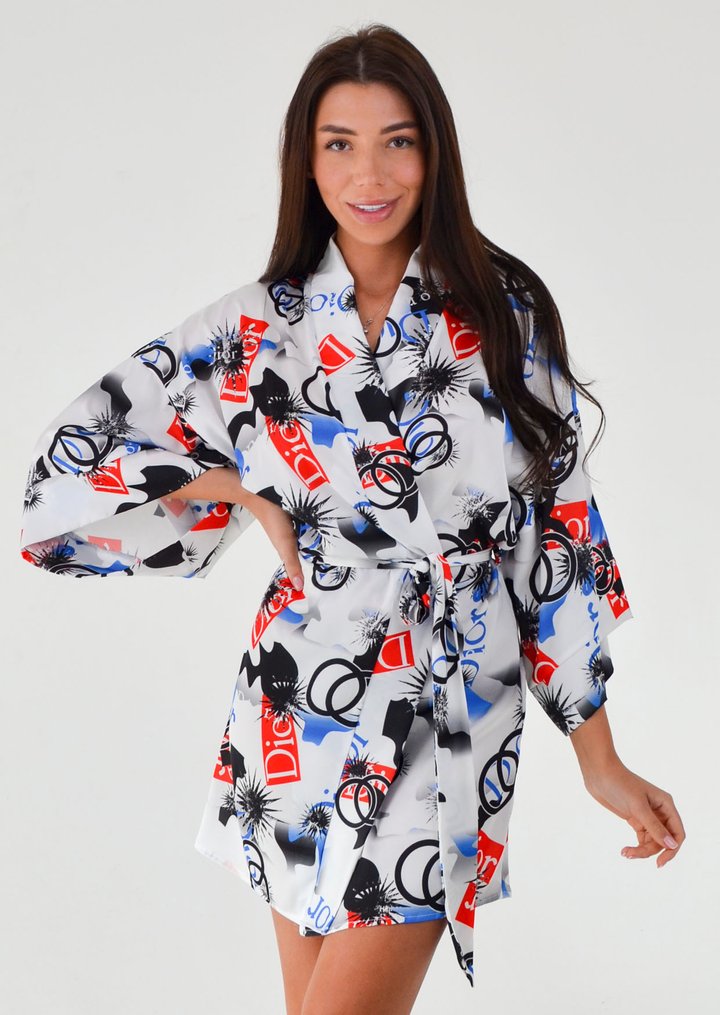 Buy Women's bathrobe №1523/008, L, Roksana