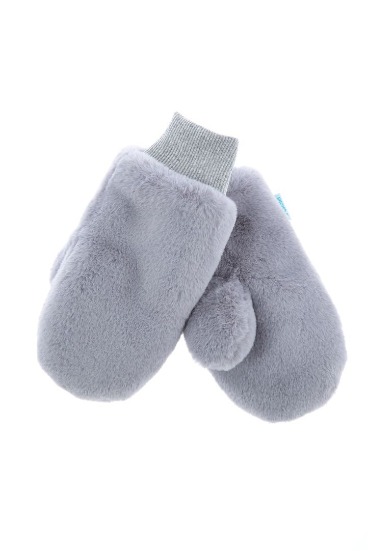 Buy Warm children's mittens, grey, XL, IV-104, Fiona