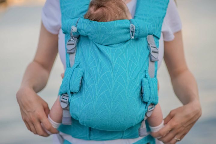 Buy Ergo backpack with adjustable from birth Adapt turquoise Lily (0-48 months)