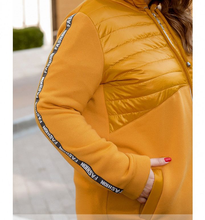 Buy Women's jacket No. 8-185A-mustard, 62-64, Minova