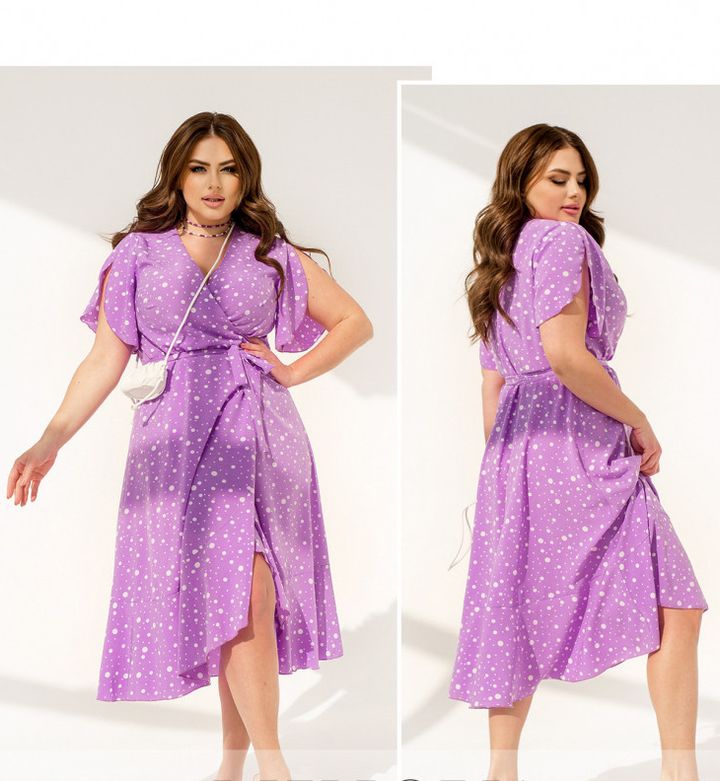 Buy Dress №2355-Lilac, 66-68, Minova