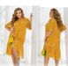 Dress №2459-Yellow, 46-48, Minova