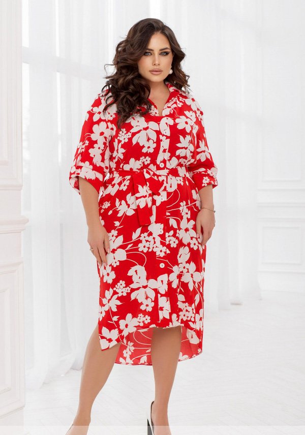 Buy Dress №2386-Red, 66-68, Minova
