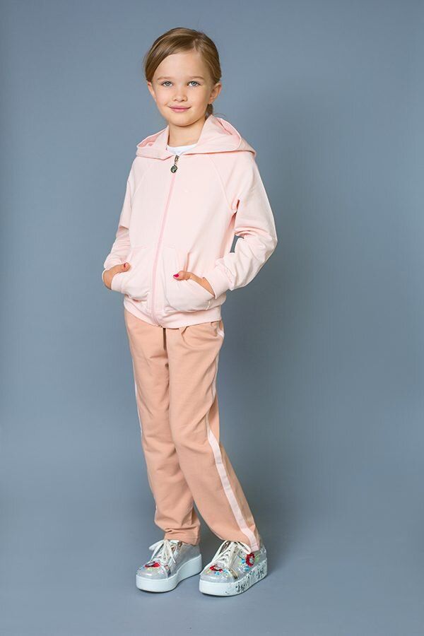 Buy Jacket with a zipper for a girl. Pink