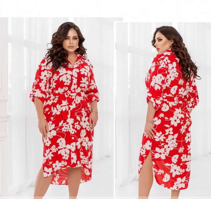 Купить Платье №2386-Красный, 66-68, Minova