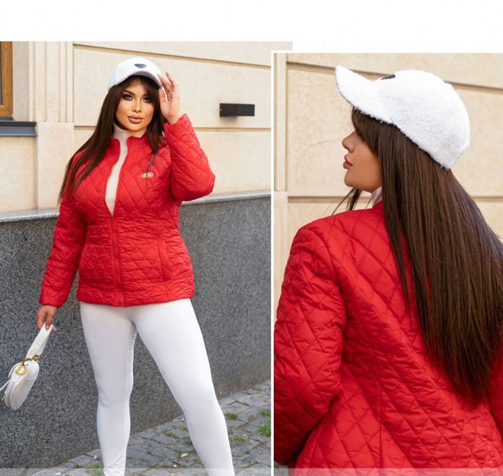 Купить Куртка №771-Красный, 4XL-5XL, Minova