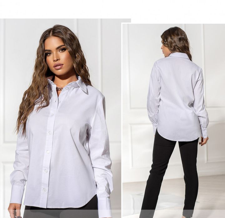 Купить Рубашка №313-313 Белый, 50, Minova