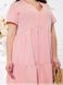 Платье №1155-розовый, 50-52, Minova
