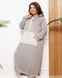 Сукня жіноча №1051Б-сірий, 50-52, Minova