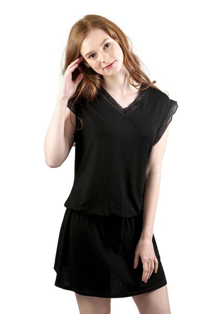 Buy Women's tunic, black, L, 0202, Effetto