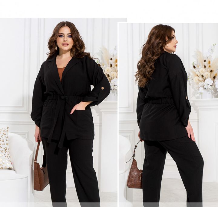 Buy Suit №2358-black, 66-68, Minova