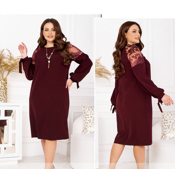 Buy Dress №2335-Bordeaux, 66-68, Minova
