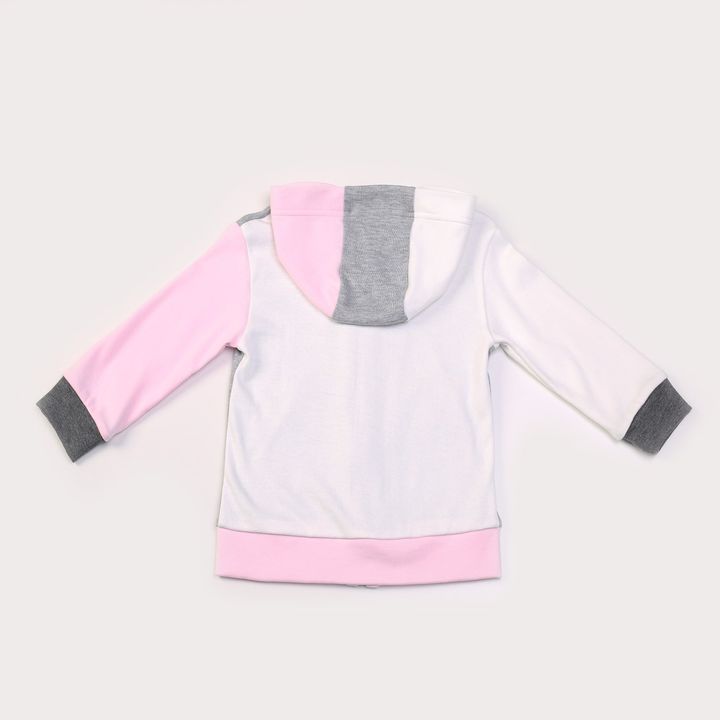 Buy Hoodie, Grey-milky-pink, 1037, 92, Kinderly