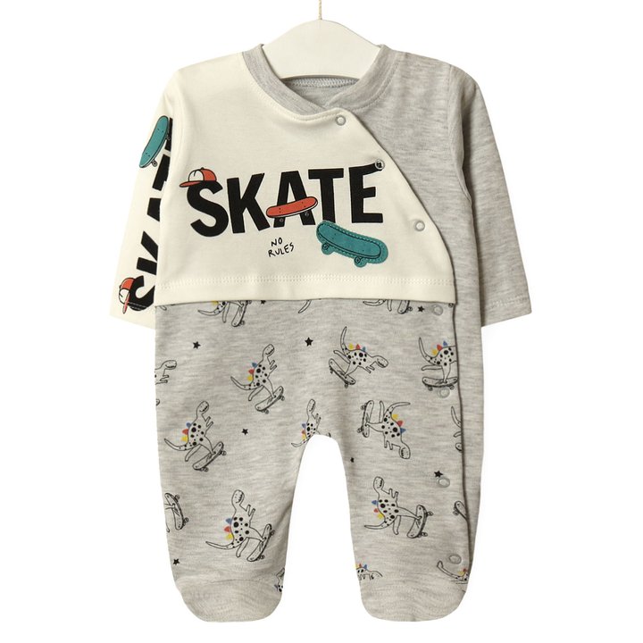 Buy Baby man Skate, 2 months, grey, 53635, Twetoon