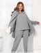 Three piece suit №2250-Grey, 46-48, Minova