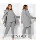 Three piece suit №2250-Grey, 46-48, Minova