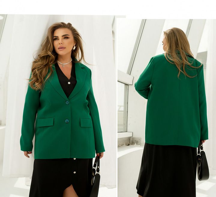 Buy Jacket №2515-Green, 62-64, Minova