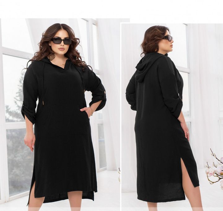 Buy Dress №2384-Black, 66-68, Minova