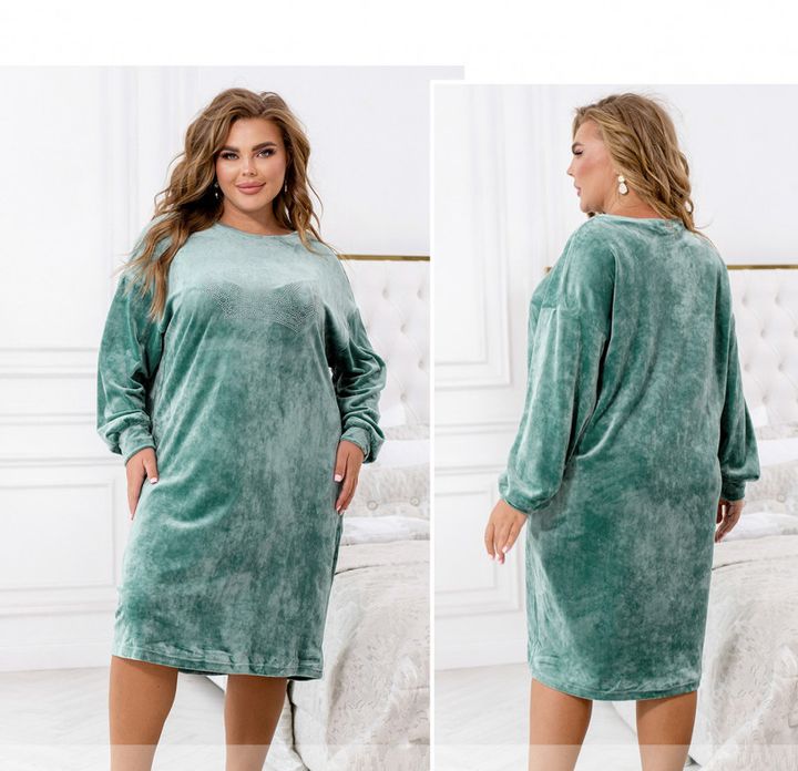 Buy Home Dress №2324-Mint, 66-68-70, Minova